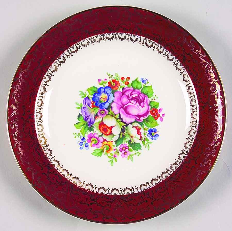 SEB31 Bread & Butter Plate by Sebring Pottery-1