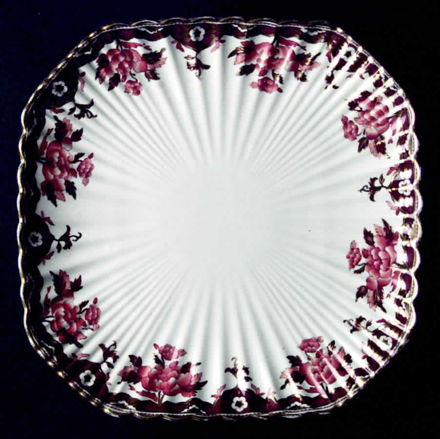 1-3964 Square Cake Plate by Spode-1