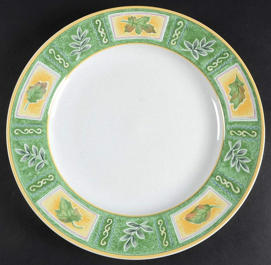 Garden Collage 12" Chop Plate (Round Platter) by Studio Nova-1