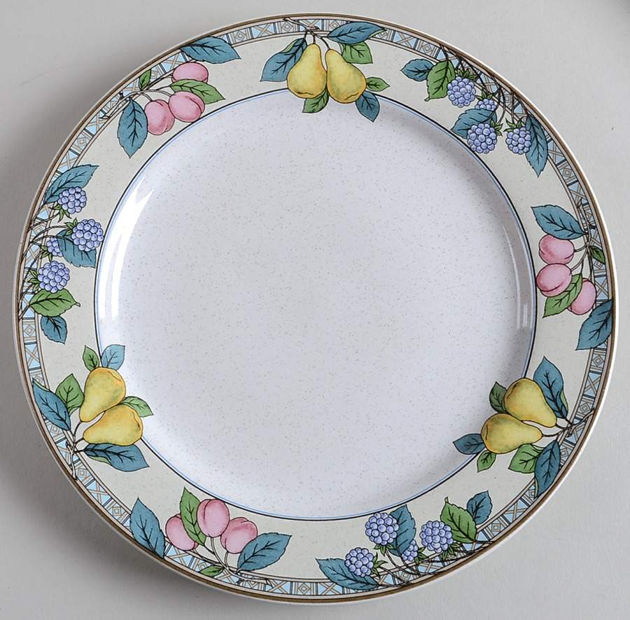 Garden Collage Salad Plate by Studio Nova-1