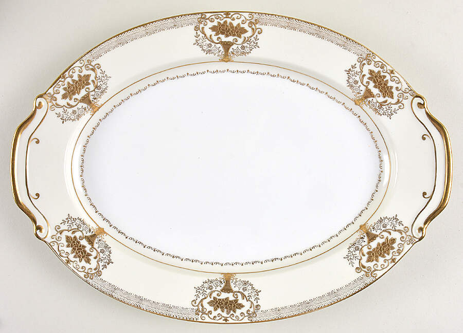 SUA1 14" Oval Serving Platter by Sunny China-1