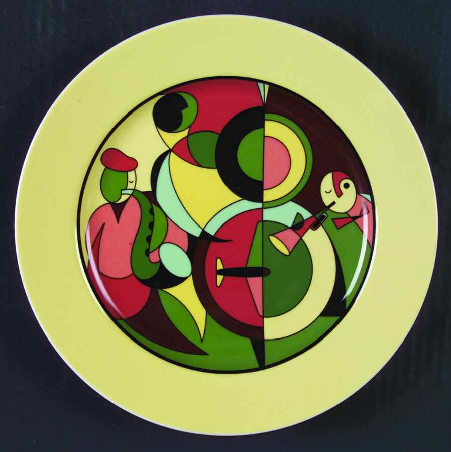 Paris Salad Plate by Sasaki-1