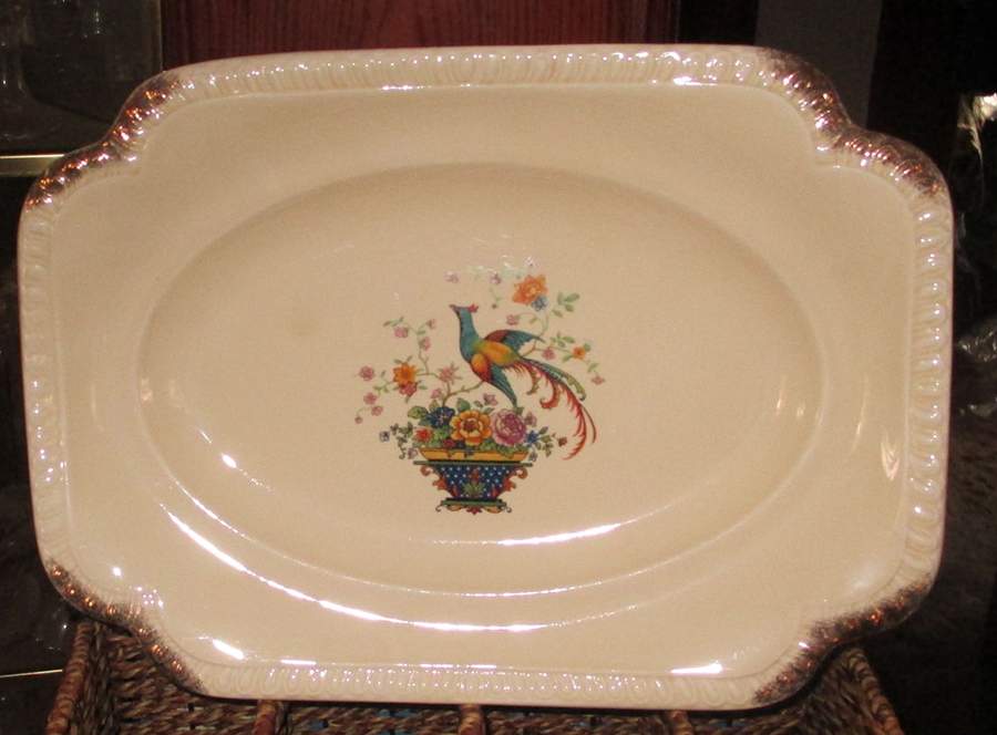 SLM152 13" Oval Serving Platter by Salem-1