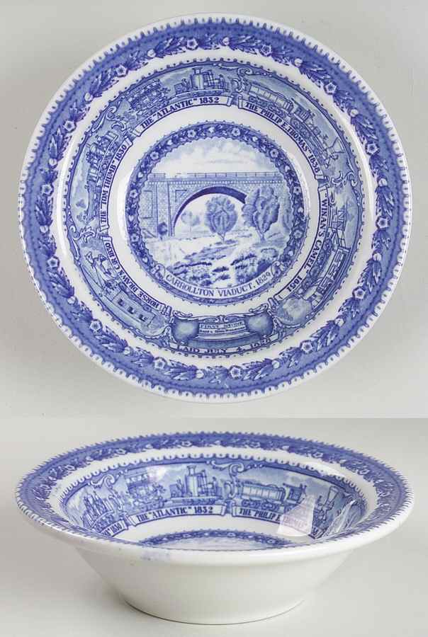 Centenary Colonial (Baltimore and Ohio) Coupe Cereal Bowl by Shenango-1
