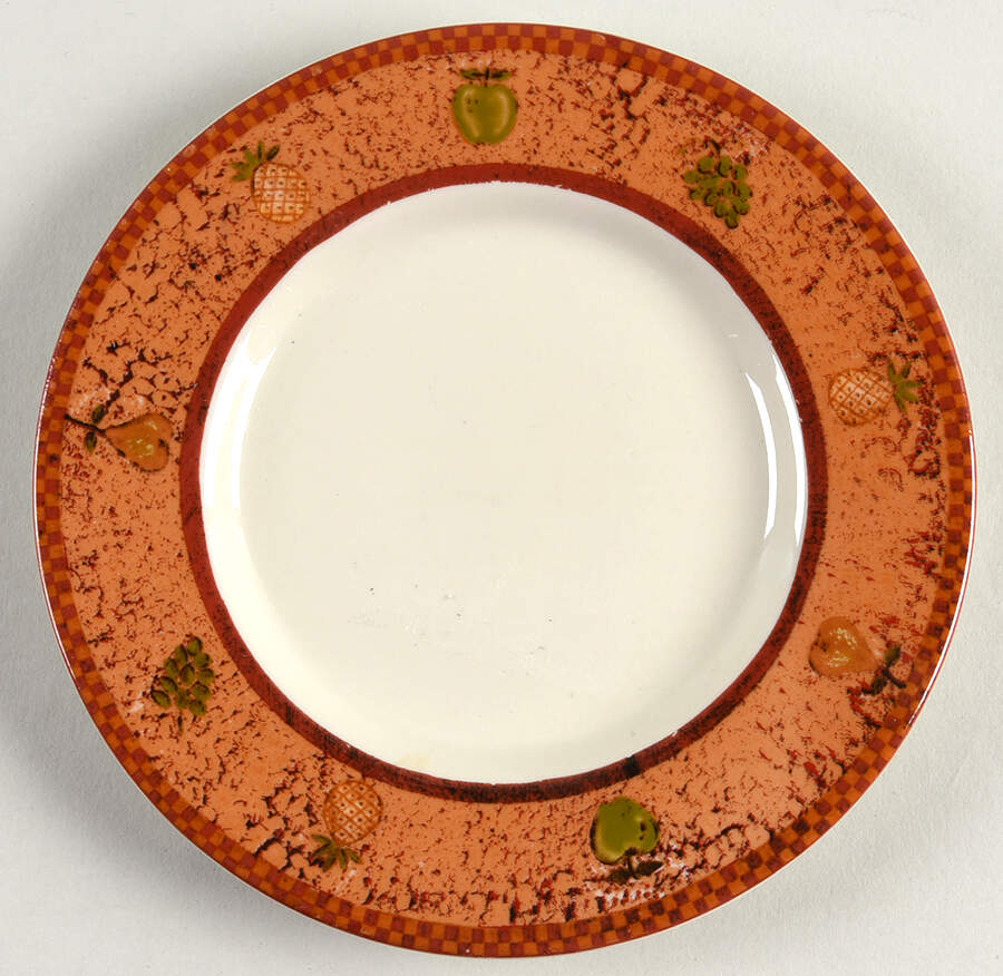 Fruits Bread & Butter Plate by Sakura-1