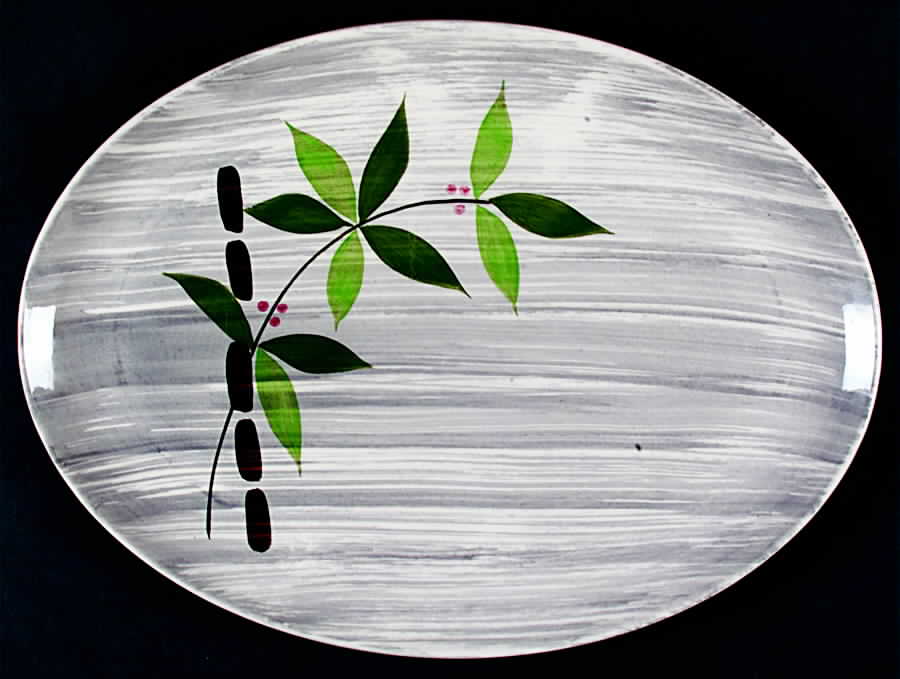 Tahiti 13" Oval Serving Platter by Stetson-1
