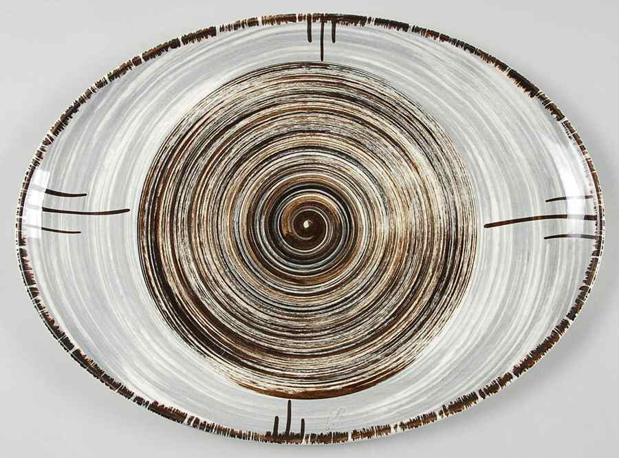 Rca Whirlpool 13" Oval Serving Platter by Stetson-1