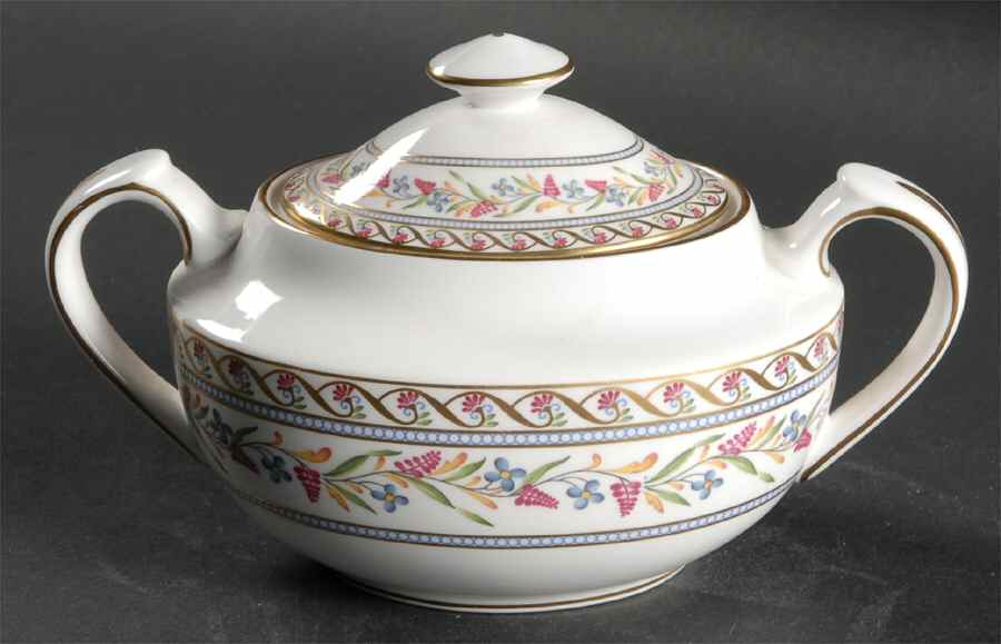 Sheraton Sugar Bowl & Lid by Spode-1