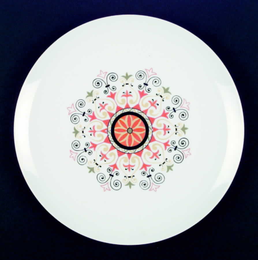 Rhythm Dinner Plate by Seyei Toki Co-1