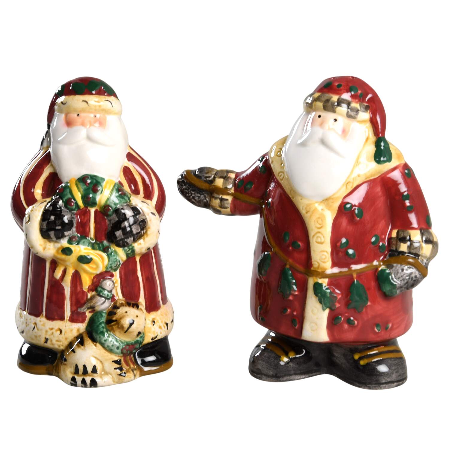Santas Retweet Figural Salt & Pepper Set by Sakura-1