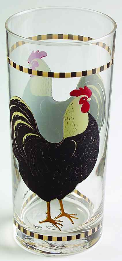 Rooster 14 Oz Glassware Tumbler by Sakura-1