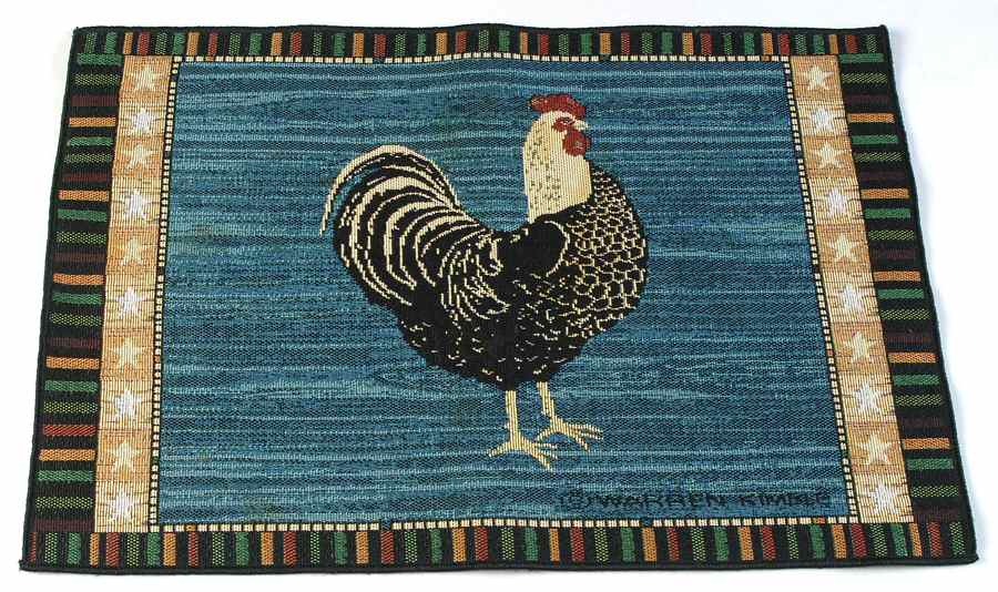 Rooster Placemat by Sakura-1