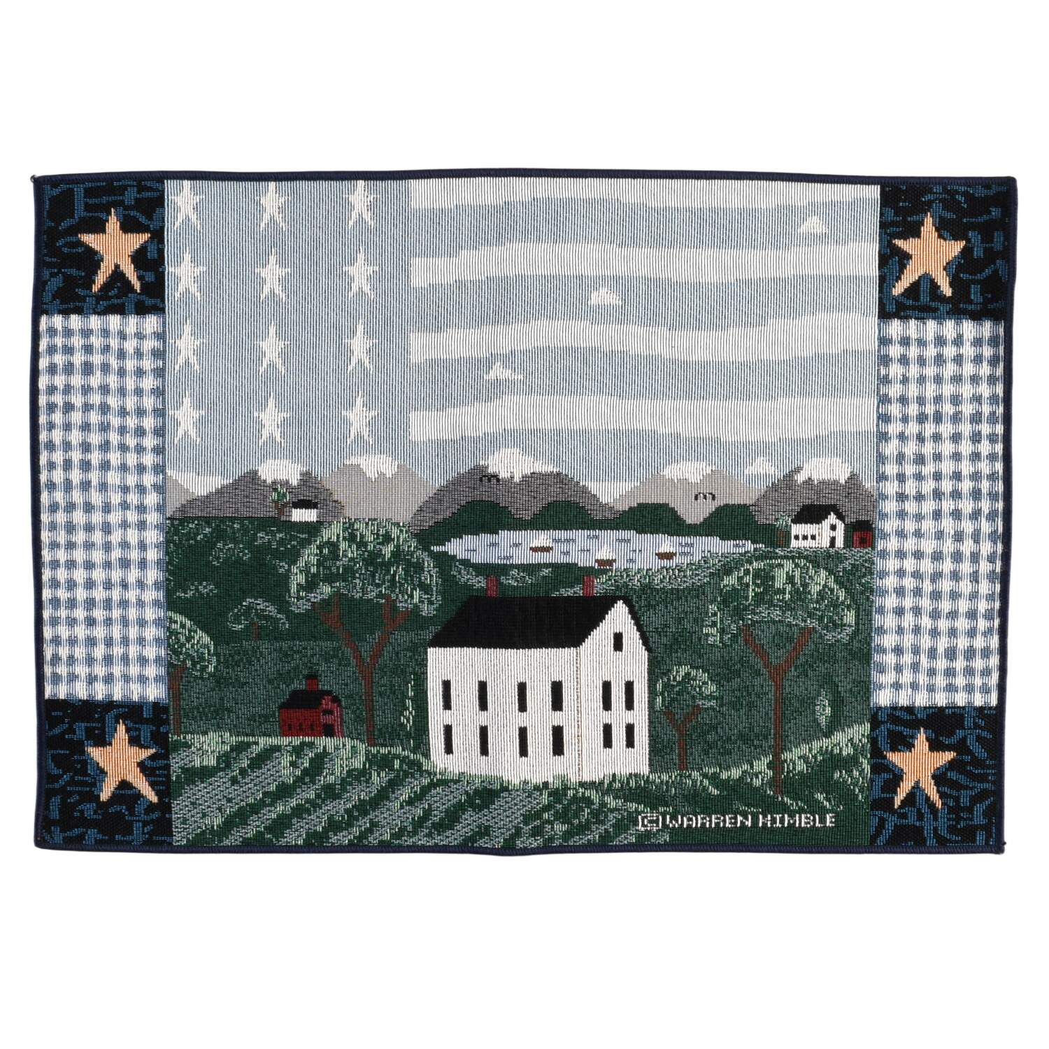 America The Beautiful Cloth Placemat by Sakura-1