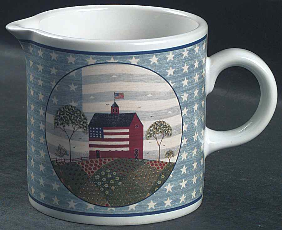 America The Beautiful Creamer by Sakura-1