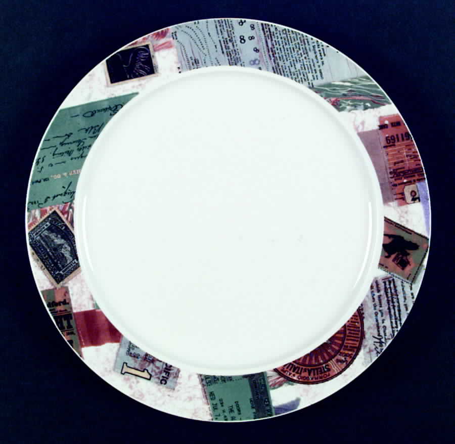Collage Dinner Plate by Sakura-1