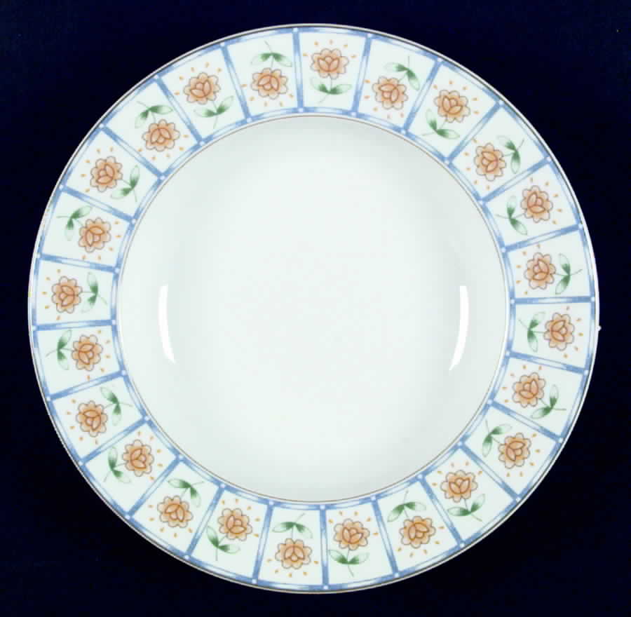 Spring Terrace Large Rim Soup Bowl by Studio Nova-1