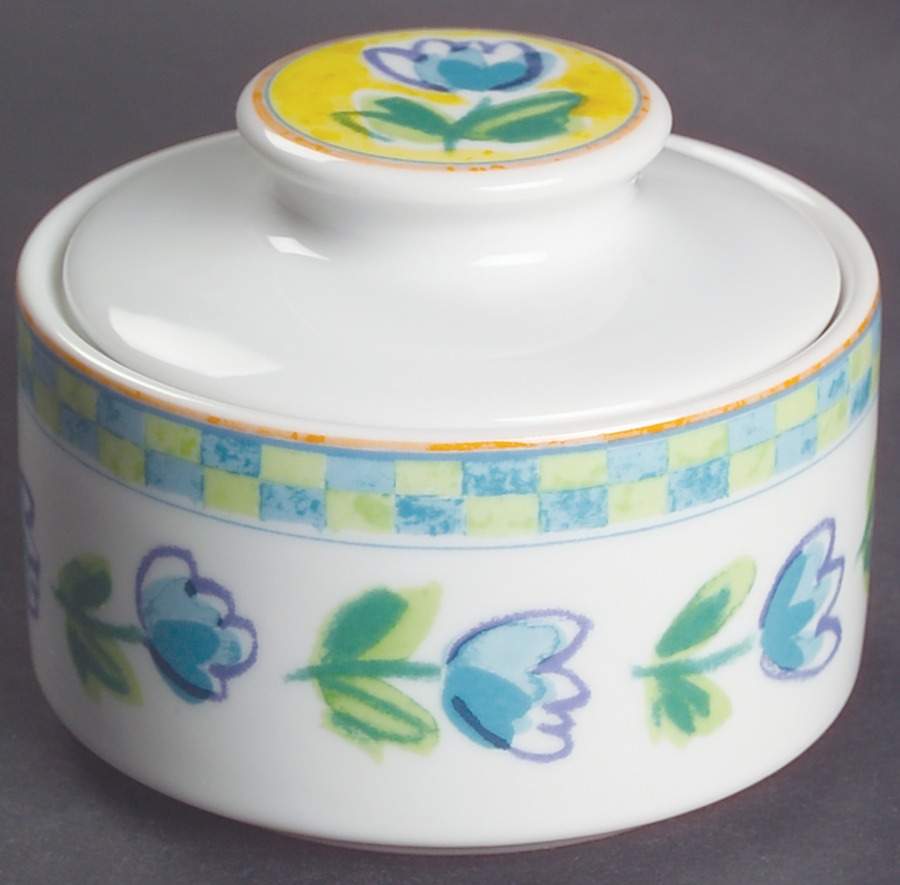 Garden Court Sugar Bowl & Lid by Studio Nova-1