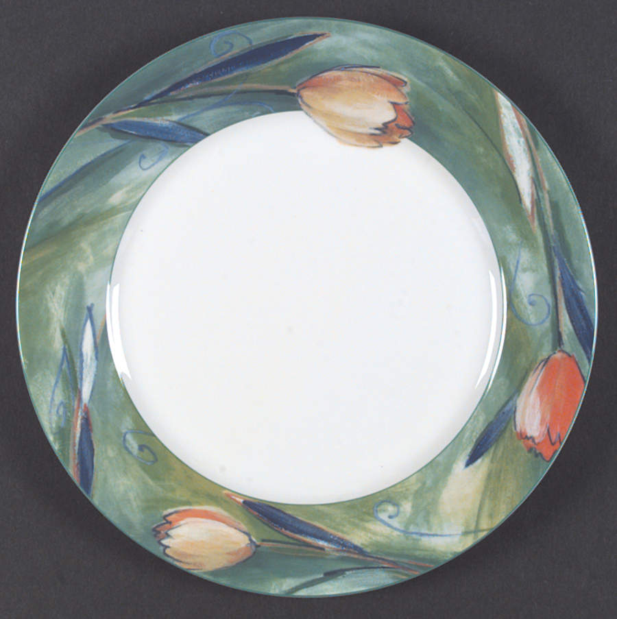 French Tulip Dinner Plate by Studio Nova-1