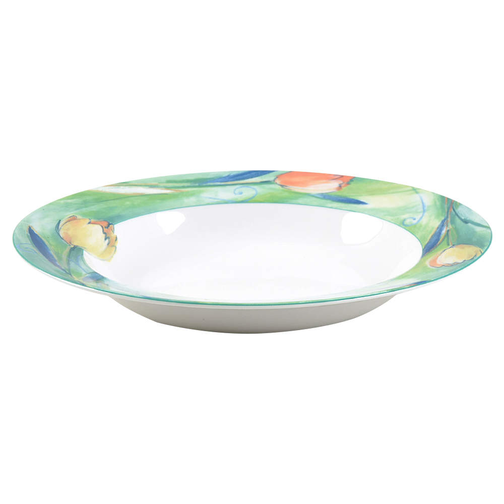 French Tulip Rim Soup Bowl by Studio Nova-1