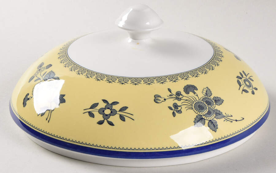 Albany Lid for Round Vegetable by Spode-1