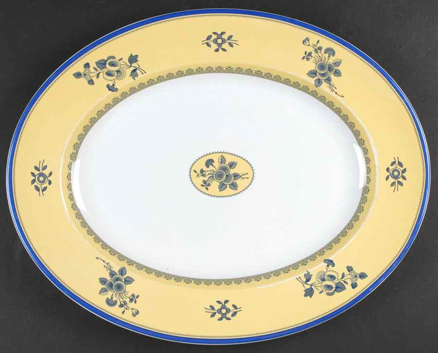 Albany 15" Oval Serving Platter by Spode-1