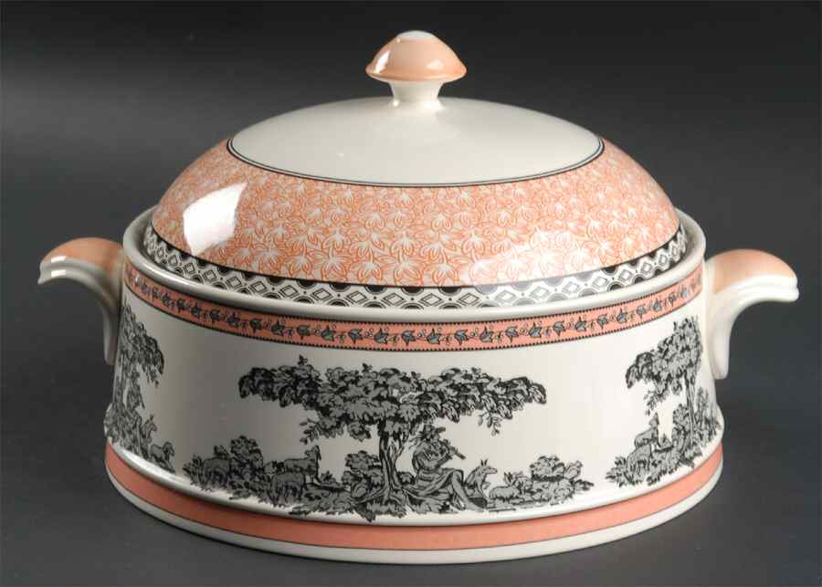 Lombardy Round Covered Vegetable by Spode-1