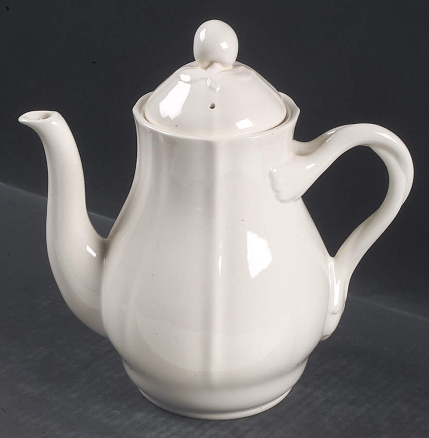 Marlborough Cream Coffee Pot & Lid by Spode-1