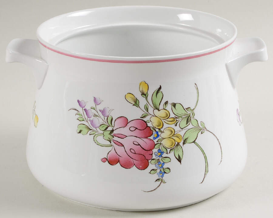 Fleur 1.25 Qt Round Casserole No Lid by Spode-1