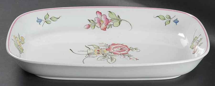 Fleur 13"  Rectangular Baker by Spode-1