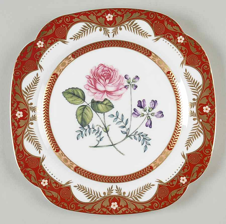 Balmoral Square Accent Salad Plate by Spode-1