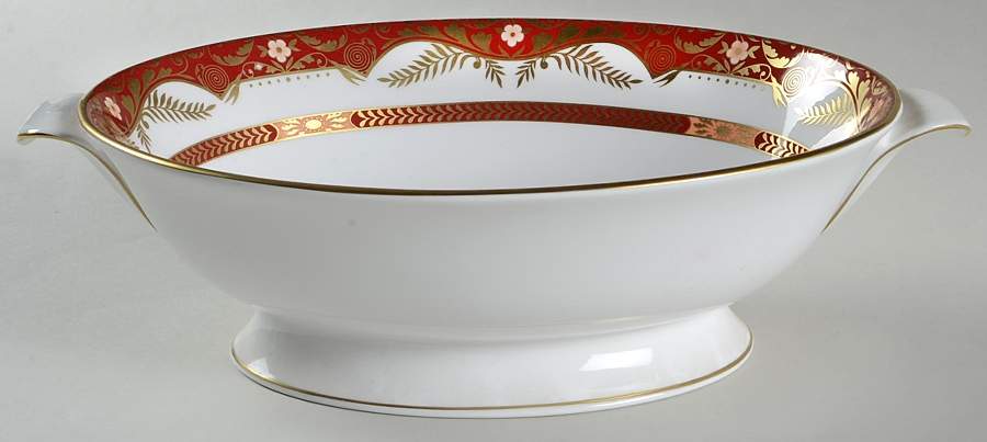 Balmoral 10" Oval Vegetable Bowl by Spode-1