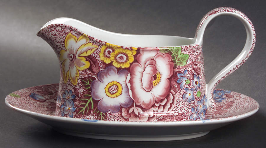 Florence Gravy Boat & Underplate by Spode-1