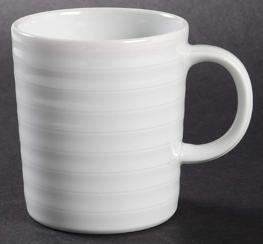 Roulette White Mug by Spal Porcelanas-1
