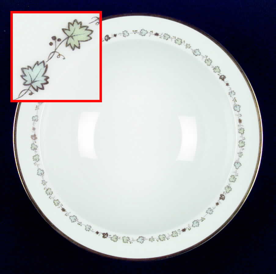 Augusta 9" Round Vegetable Bowl by Sango-1