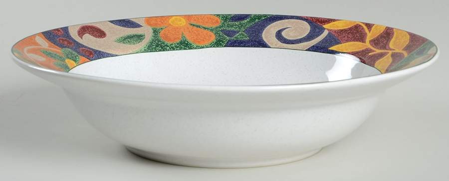 Fantasy Garden 9" Round Vegetable Bowl by Studio Nova-1