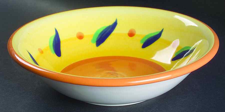 Summer Sunshine Coupe Soup Bowl by Studio Nova-1