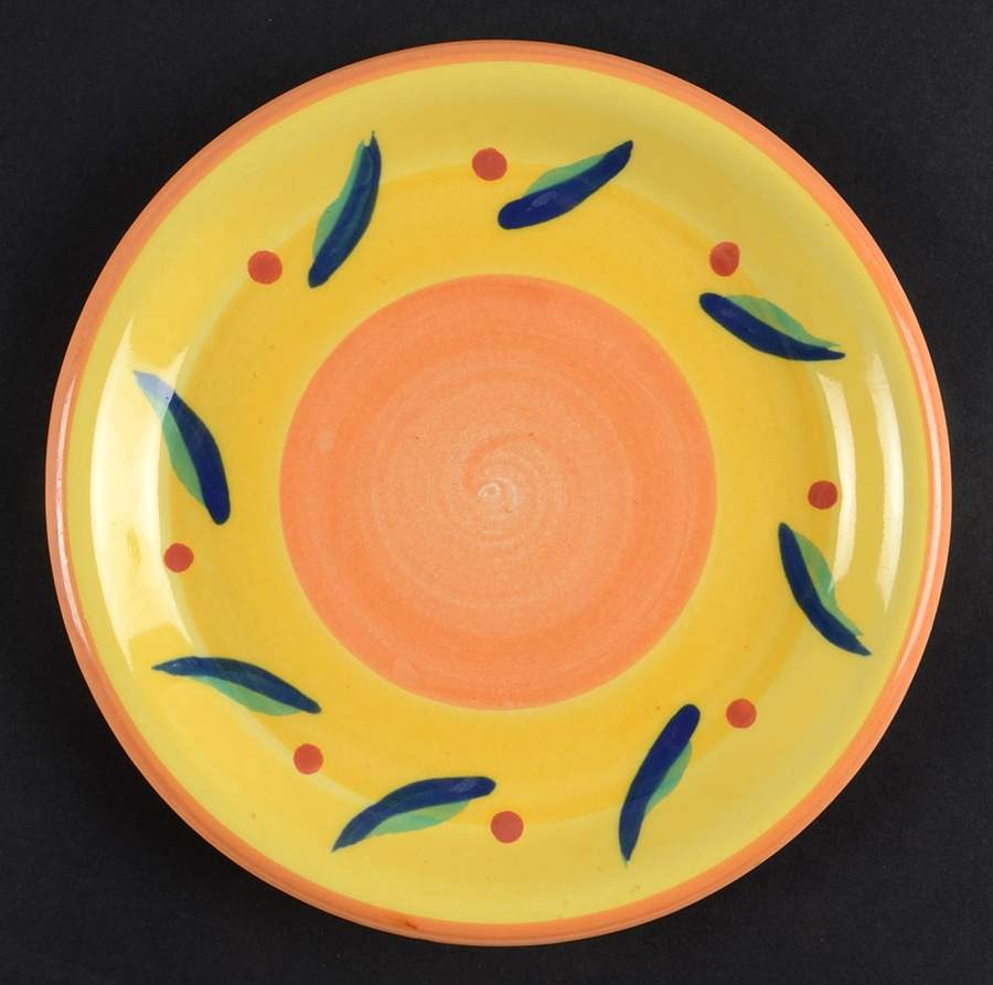 Summer Sunshine Salad Plate by Studio Nova-1