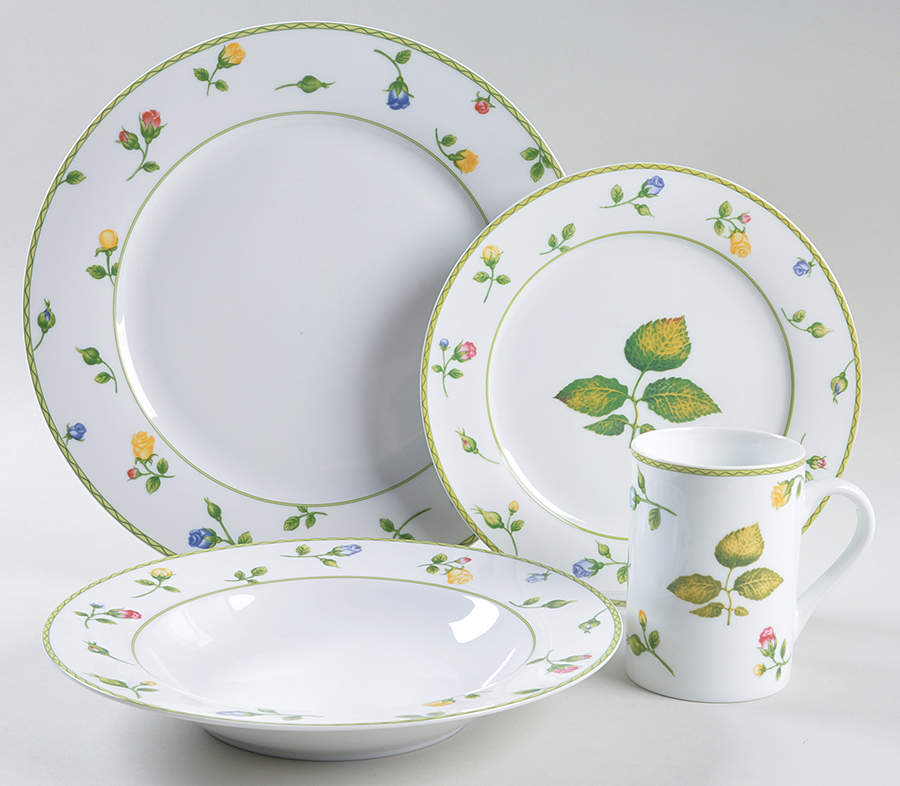 English Garden 4 Piece Place Setting by Studio Nova-1