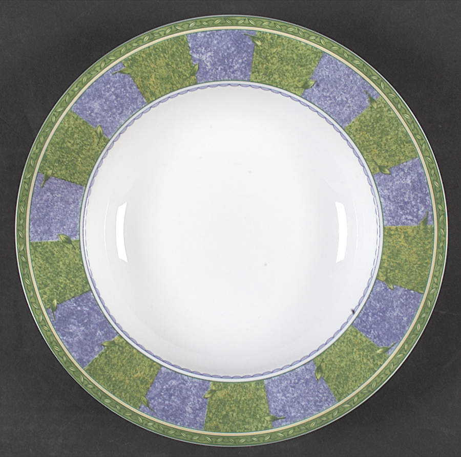 Rose Chintz Large Rim Soup Bowl by Studio Nova-1