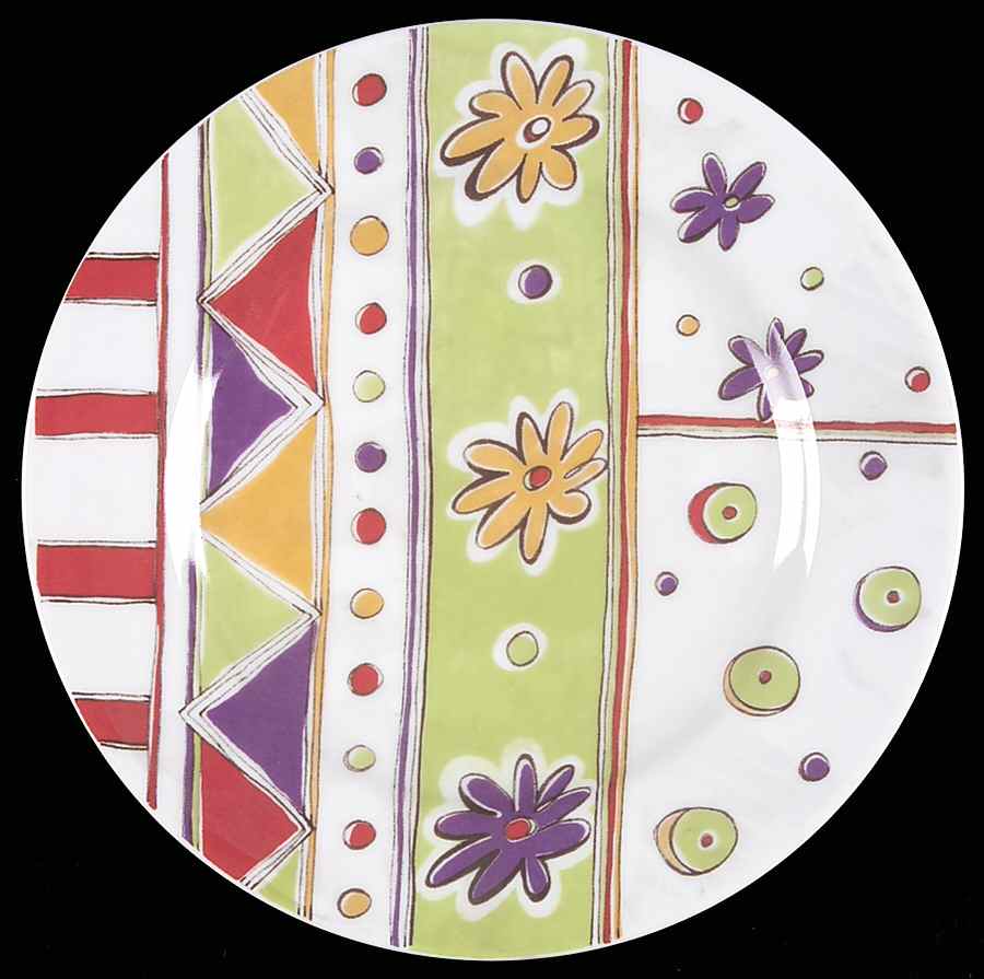 Belize Salad Plate by Studio Nova-1