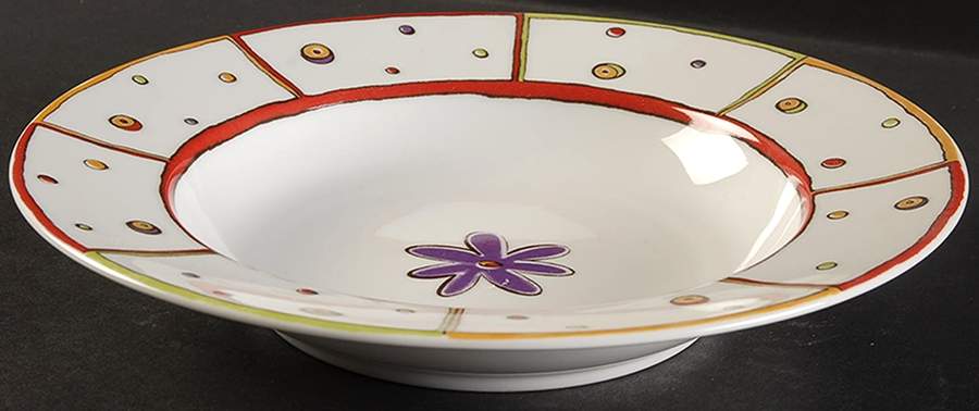 Belize Large Rim Soup Bowl by Studio Nova-1