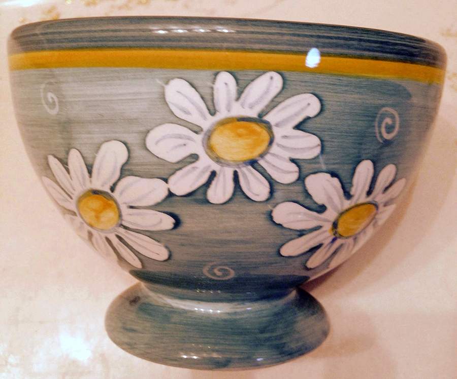 Daisy Court 4" Footed Bowl by Studio Nova-1