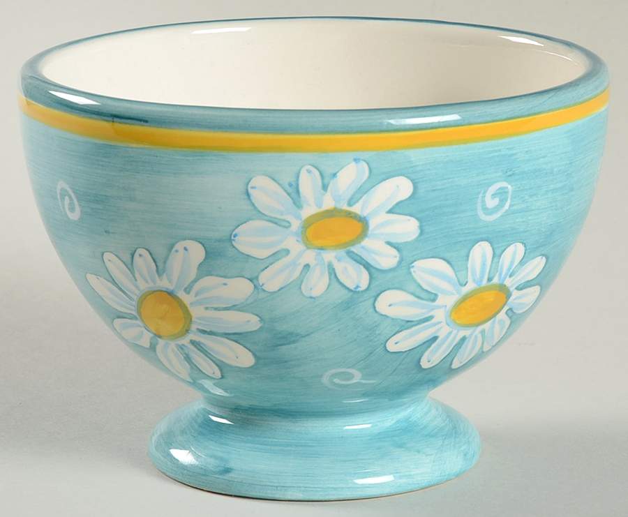 Daisy Court 5" Footed Bowl by Studio Nova-1