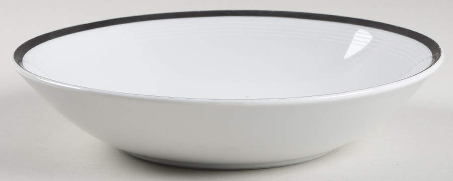 Cafe Classic Black Coupe Soup Bowl by Studio Nova-1