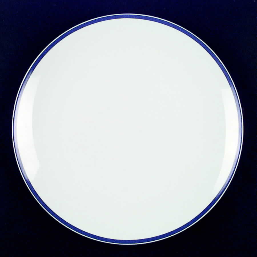 Cafe Classic Blue Dinner Plate by Studio Nova-1