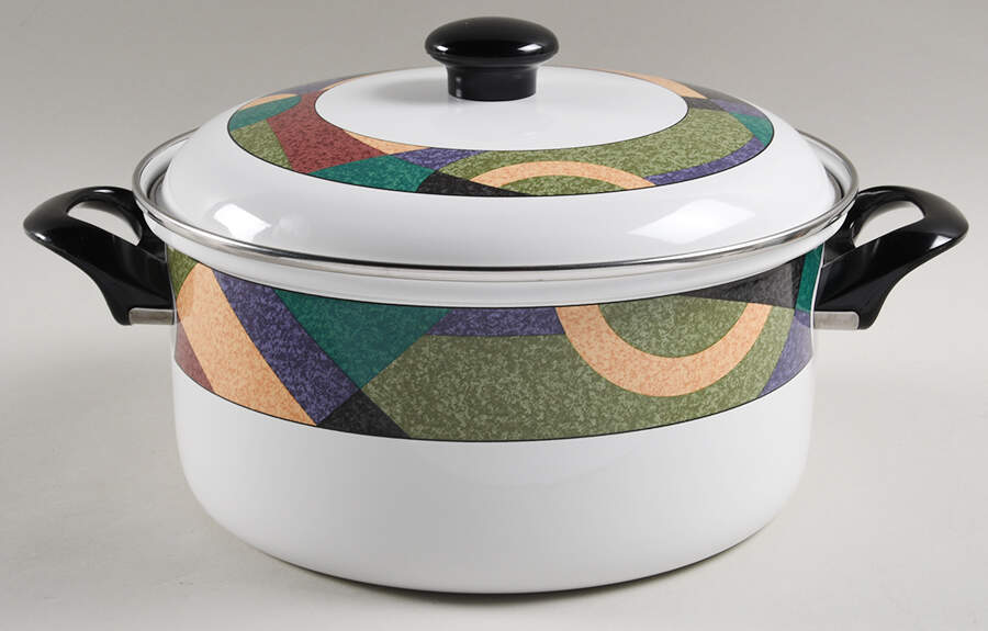 Impulse 4 Quart Metal Covered Casserole by Studio Nova-1