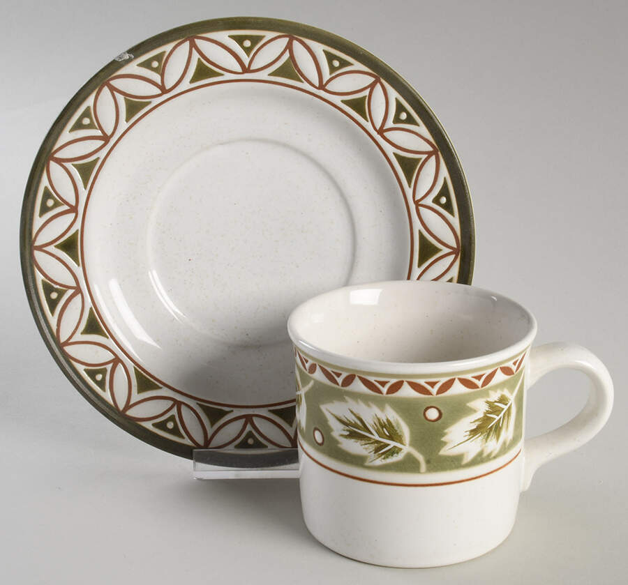 Treviso Flat Cup & Saucer Set by Studio Nova-1