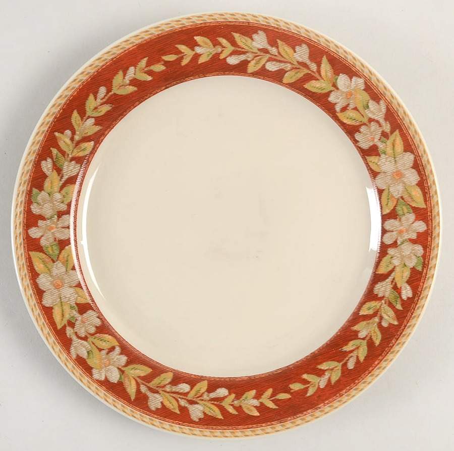Windsor Vine Red Salad Plate by Studio Nova-1
