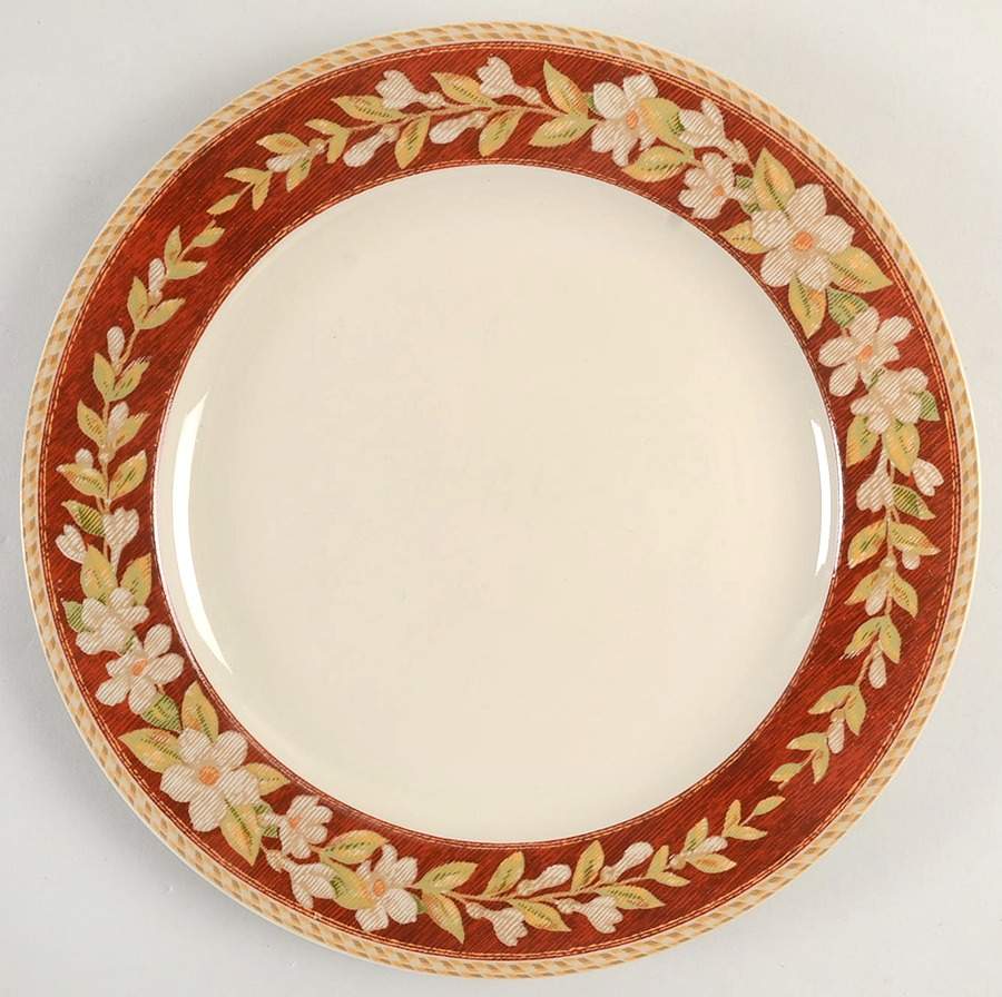 Windsor Vine Red Dinner Plate by Studio Nova-1