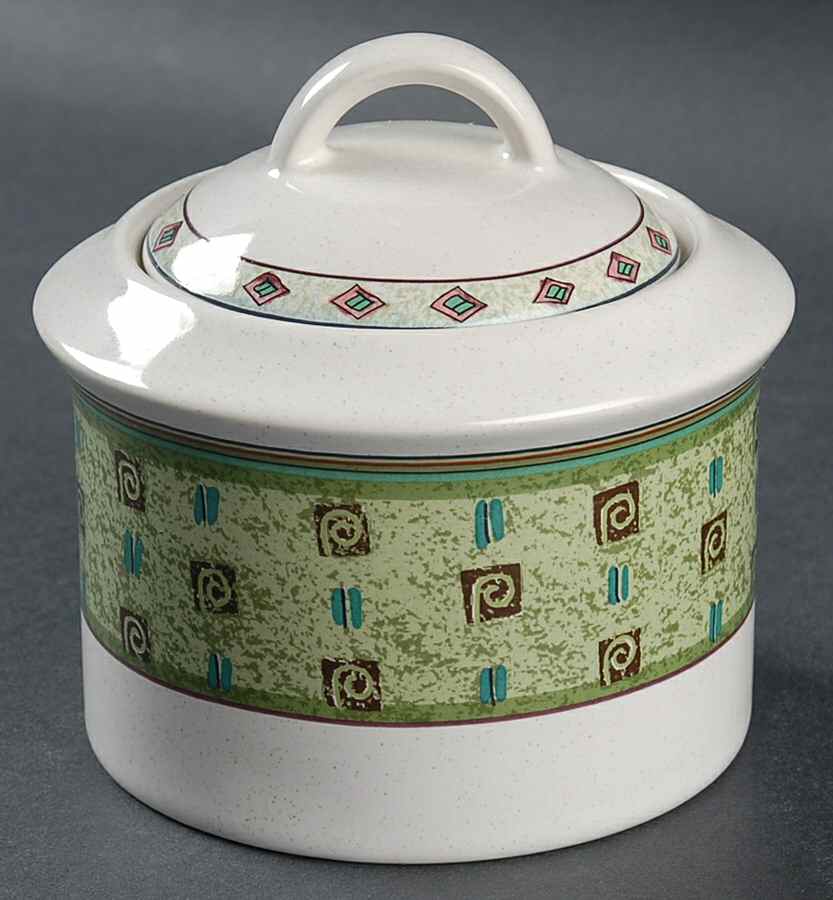 Sumatra Sugar Bowl & Lid by Studio Nova-1